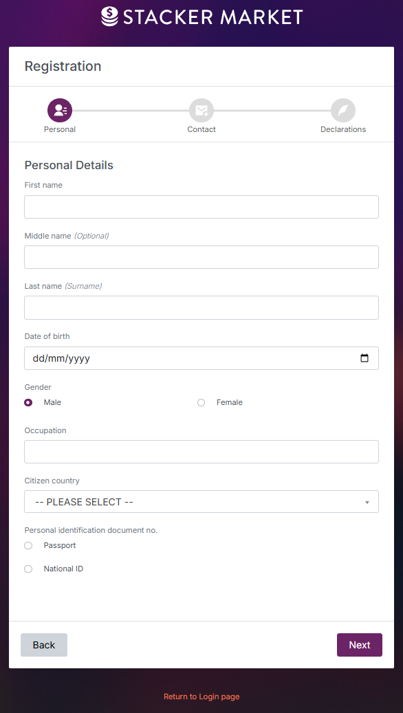 Get Started With Stacker Market | How to Sign Up and Start Trading